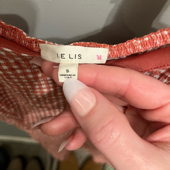 Summer Red and white checkered dress - Picture 3 of 3